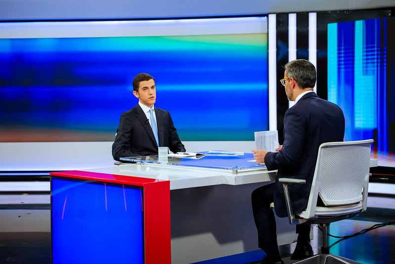 Sebastião Bugalho em Entrevista na CNN Portugal
